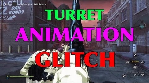 Call Of Duty Ghost Extinction: Turret Animation Glitch Tutorial!!