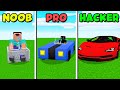 ✔️ CARRO DE NOOB vs PRO vs HACKER NO MINECRAFT