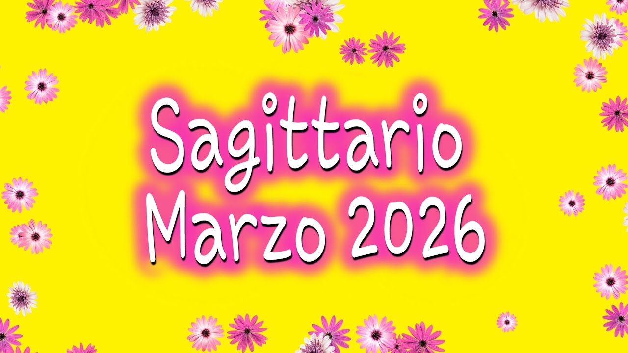 Sagittario Oroscopo Marzo ☔️🌷Tarocchi e Astrologia Evolutiva🔮✨️