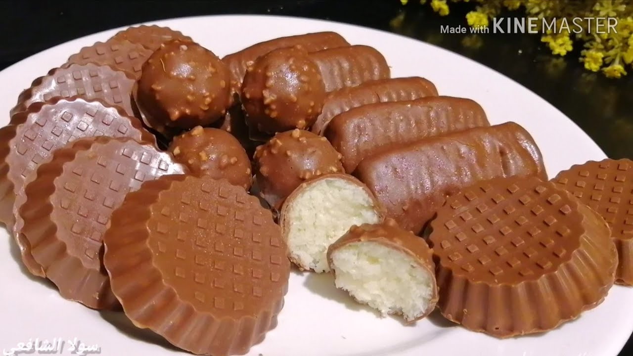 ب ٣ مكونات فقط وفي دقايق حضرو ألذ وأسهل شوكولاته بيتي للعيد!! بمكونات كلها فالبيت!! 👌