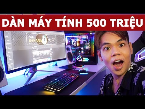 Dàn máy tính 500 triệu (Oops Banana Vlog #127)