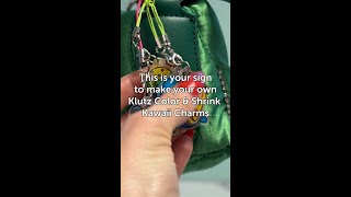 Run, don't walk, and get the Klutz Color & Shrink Charms Kawaii Style kit. Your bag will thank you.