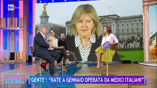 Casa Windsor: come sta la principessa Kate?  La Volta Buona 03/05/2024