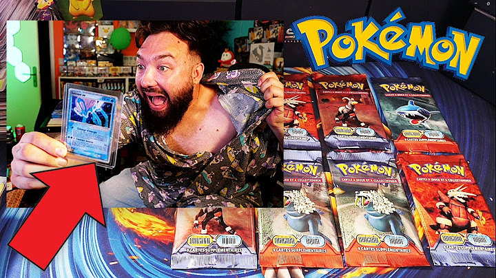MEILLEURE OUVERTURE DE MA VIE DE 8 BOOSTERS POKEMON EX TEAM AQUA MAGMA FRANÇAIS ULTRA RARE