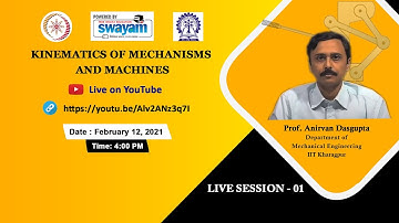 Live Session - 1: Kinematics of Mechanisms and Machines