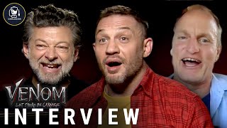 'Venom: Let There Be Carnage' Interviews with Tom Hardy, Woody Harrelson & Andy Serkis