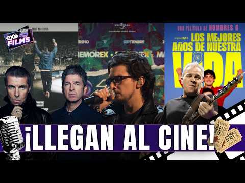¡Estos CONCIERTOS llegan al CINE y tienes que VERLOS! Exafilms 21 Agosto 2026