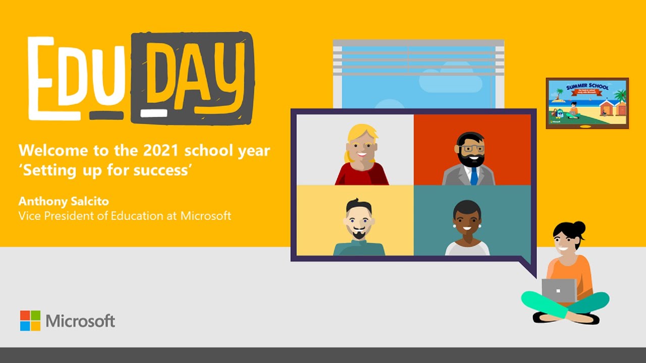 Easydayedu Welcome to EduDay 2021 'Setting Up For Success' - Anthony Salcito - YouTube