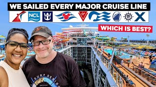 We Sailed All 9 Major Cruise Lines In America | Here