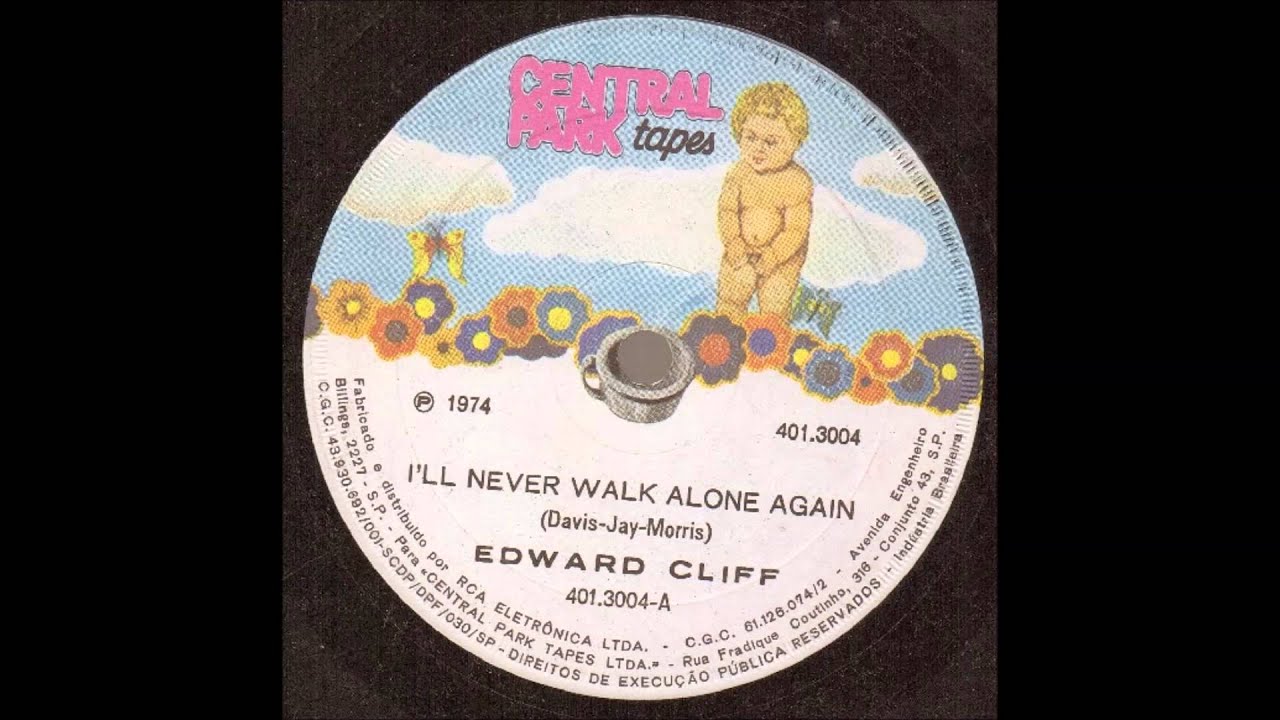 Letra da música I'll Never Walk Alone Again (1974) de Edward Cliff