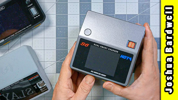 Massive power. So compact! HOTA S6 lipo charger