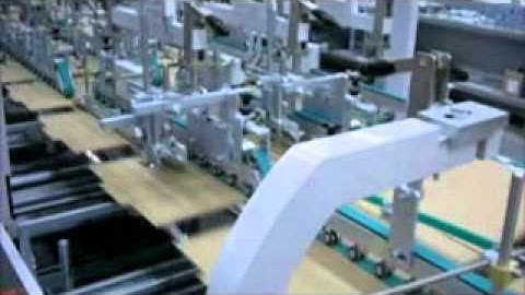 Omega Allpro sm 145 straight line- folder gluer -Plegadora-Encoladora  Arapak