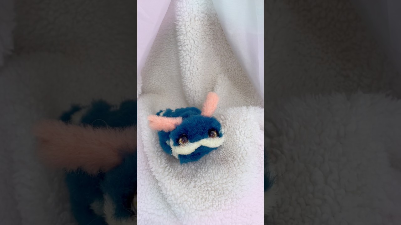 ウミウシ #アートドール #ぬいぐるみ #海牛 - YouTube