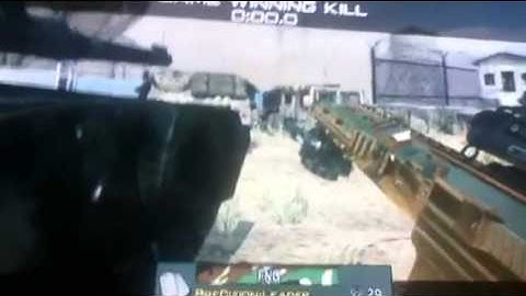 MW3 silent reload shot
