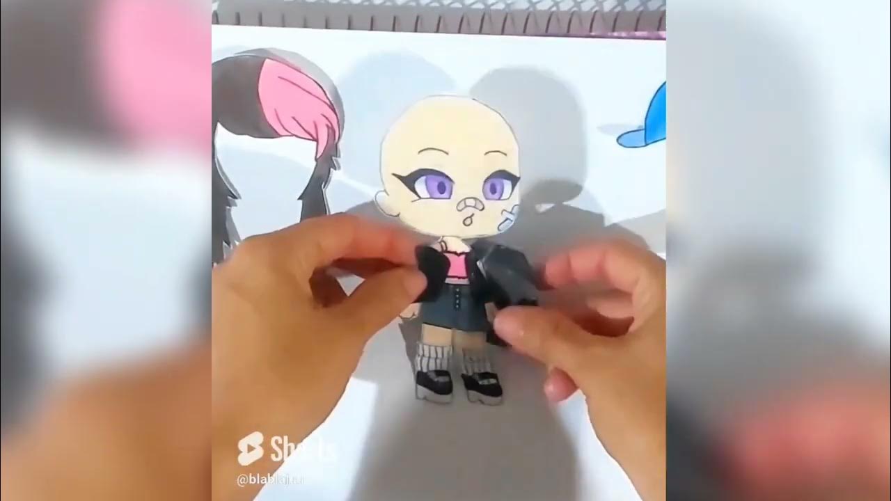 Tutorial como desenhar corpo feminino gacha( Life ,Club ) 