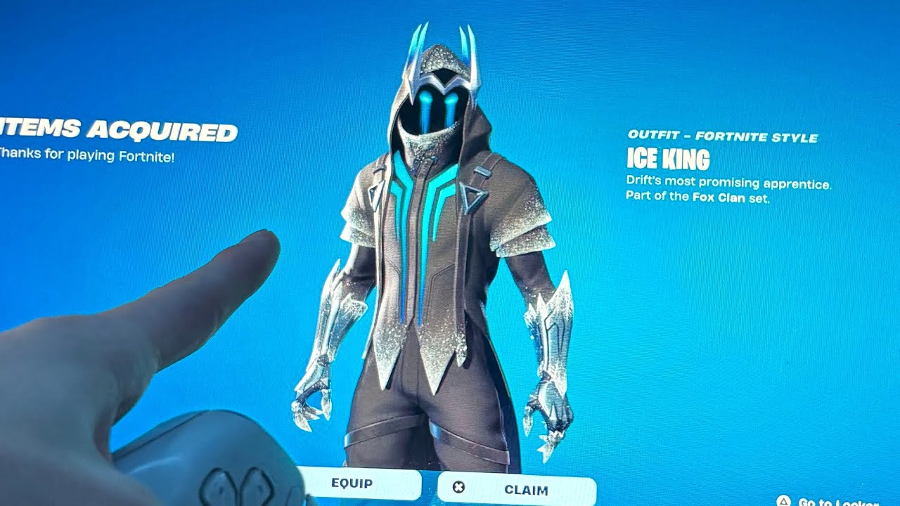 Как получить новый скин Ледяного Короля БЕСПЛАТНО! (Fortnite)