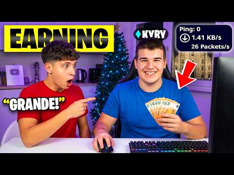 THE BEST ITALIAN PLAYER makes EARNINGS from MY HOUSE in MILAN with 0 PING!