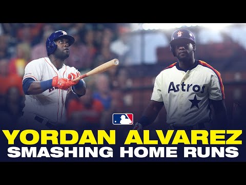 Astros' Yordan Alvarez OBLITERATING baseballs