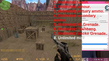 Counter Strike 1.6 Trainer (Infinite Ammo, Infinite health,... )