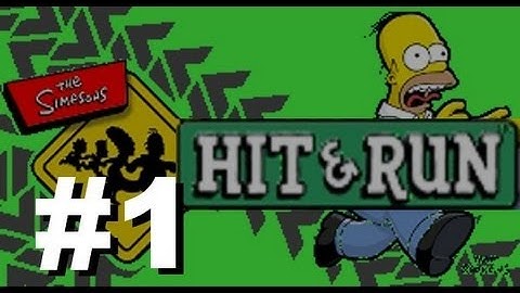 John plays: The Simpsons Hit & Run // Episode 1
