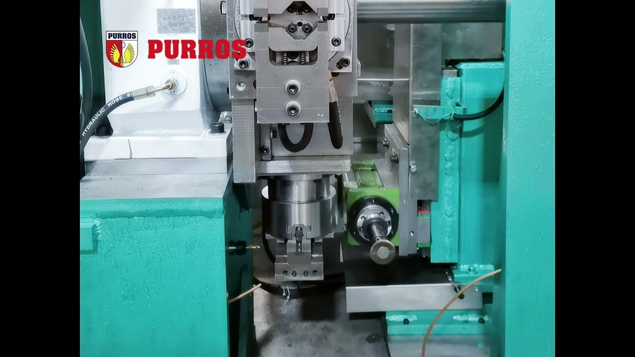 Vertical hydraulic rotary table milling, cutting and drilling machine YouTube