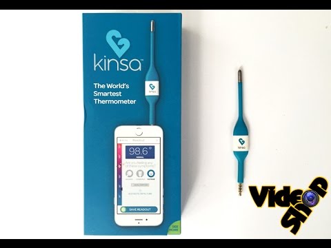 Kinsa Smart Thermometer (Accurate temperature reading in just 10 seconds)