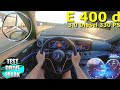 2021 Mercedes E 400 d T-Model All-Terrain 4Matic 330 PS TOP SPEED AUTOBAHN DRIVE POV