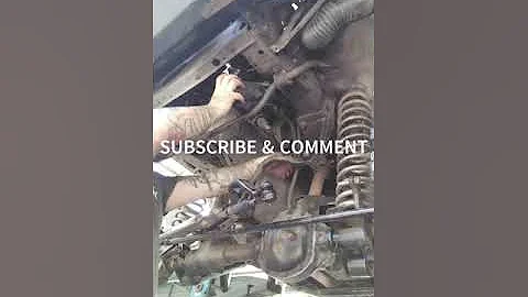 Jeep Cherokee Steering Box Removal & Installation