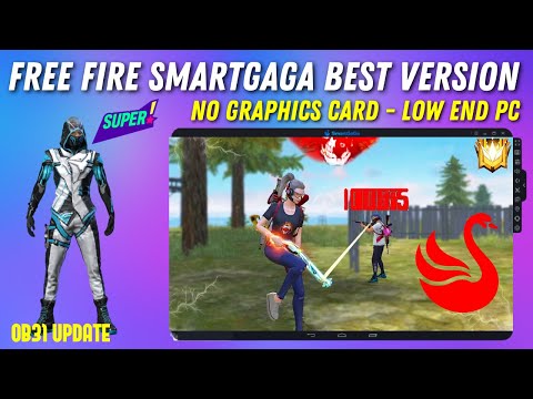 New Smartgaga Best Emulator For Low End PC Free Fire New Update OB31 - 2GB Ram without Graphics Card