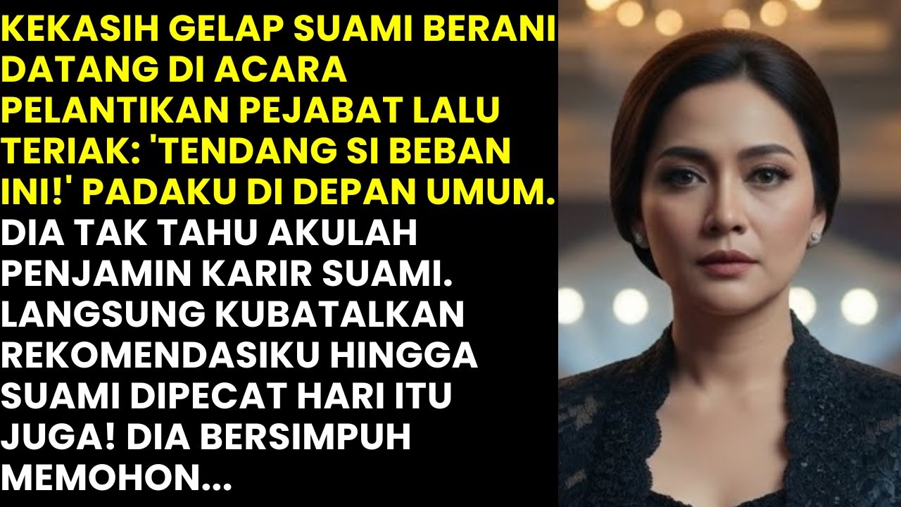 PELAKOR BERANI USIR AKU DI PELANTIKAN, DIA GAK TAHU AKU PENJAMIN KARIR! SUAMI LANGSUNG DIPECAT!!