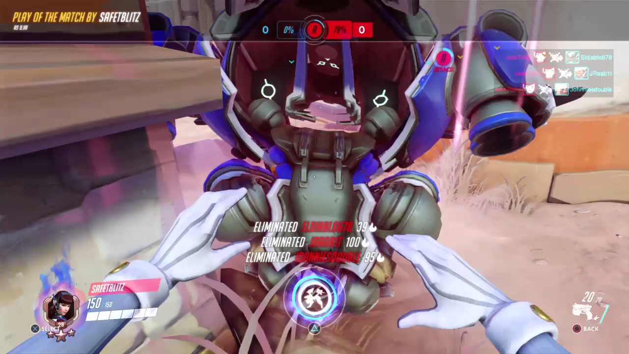 How to flank as D.Va