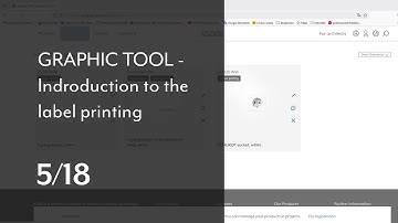 GRAPHIC TOOL - Editor: Introduction to label printing