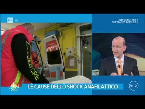 Video: Shock Anafilattico: Sintomi, Trattamento, Cause