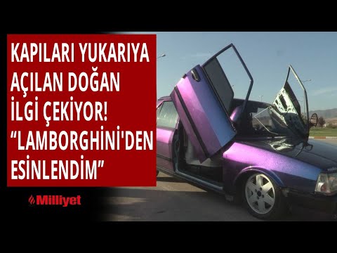 Kapıları yukarıya açılan Doğan ilgi çekiyor! \