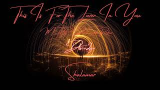 Shalamar - This Is For The Lover In You (M PP Deep Soul Redux)