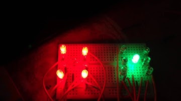 arduino: dual led dice