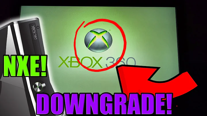 How To Downgrade Your Xbox 360 Slim To NXE Using FreeBoot! RGH 3
