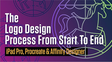 AG Event Logo Design Process From Start To End / iPad, Procreate & Affinity Designer