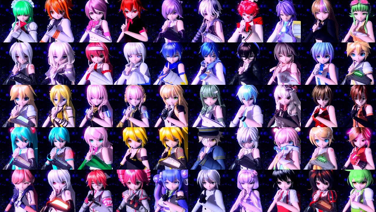 [Urabe No Sekai Compilation] Hibikase (extended version) -ft Project DIVA PC Characters