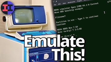SimH Data General Nova Setup