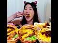 Super Cheesy IN-N-OUT 4X4 Cheeseburger! #mukbang #eating #asmr #cheeselover #cheeseburger