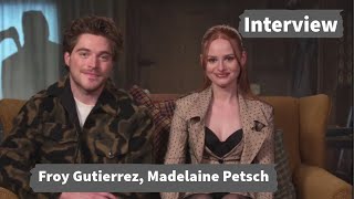 Actor/Executive Producer Madelaine Petsch, Froy Gutierrez talk about THE STRANGERS: CHAPTER 1