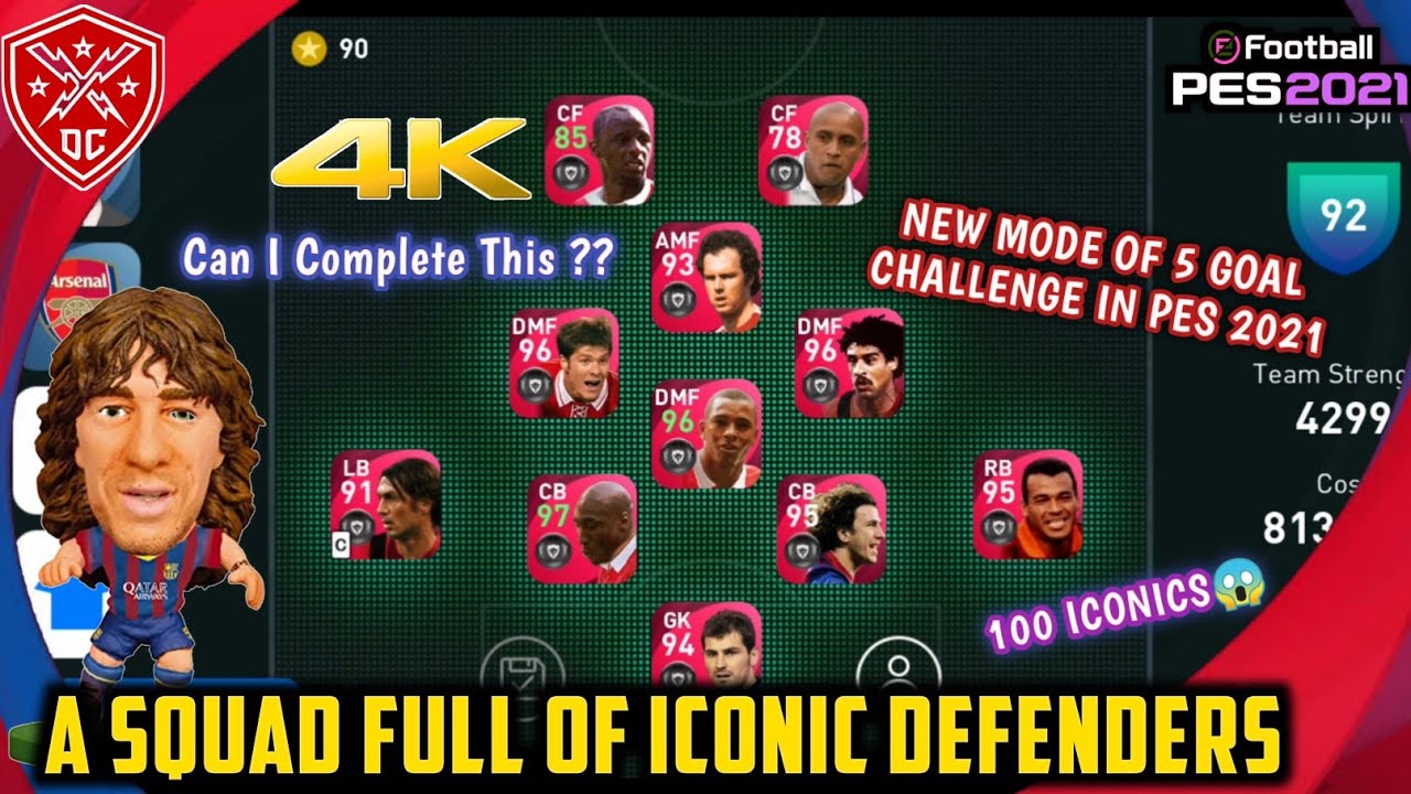 A Squad Full of Iconic Defenders Against Pes Scripting😢New Modes in PES