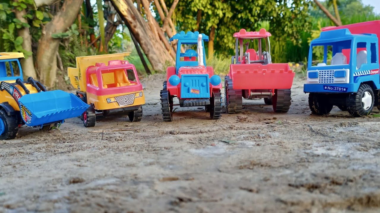 ALL companies Tractor and truck and JCB Toys Unboxing video / JS TOY