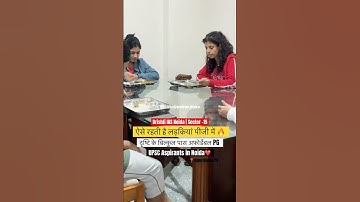 DRISHTI IAS NOIDA SECTOR 15 | Girls PG | Upsc Aspirants in Noida🔥 #upsc #drishti #noida #shorts