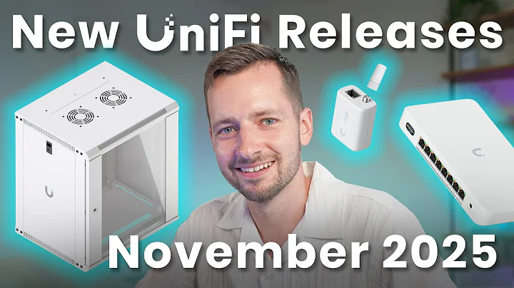 New UniFi Products November 2025 | Device Bridge Switch, UDB IoT, 12U Rack Cabinets