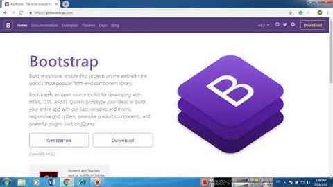 Bootstrap 4 Essential Training Part-1