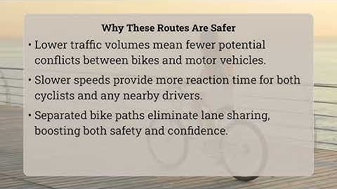 What Are Safe Cycling Routes For Beginners?