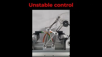 Stability of the computed torque control for a robot with 2 X-joints and 2 tendons