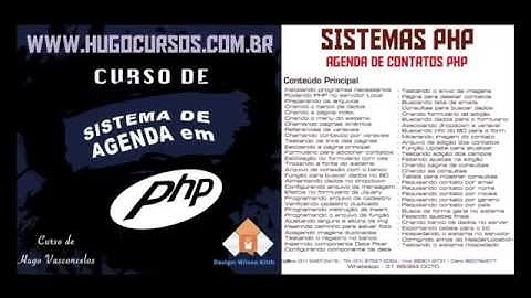 Sistema WEB com PHP - Aula 01 - Agenda de Contatos com PHP